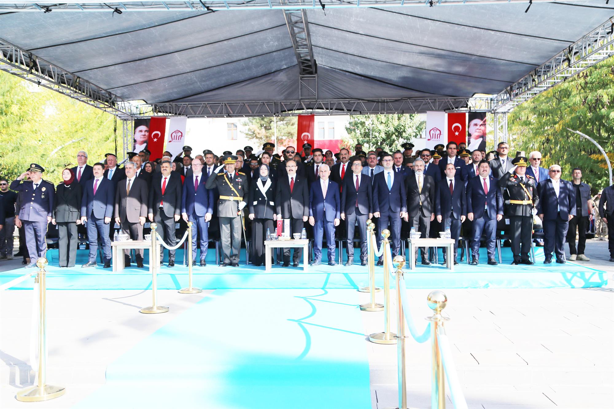 Rektörümüz Prof. Dr. Nihat Şındak Cumhuriyet Bayramı Etkinliklerine Katıldı